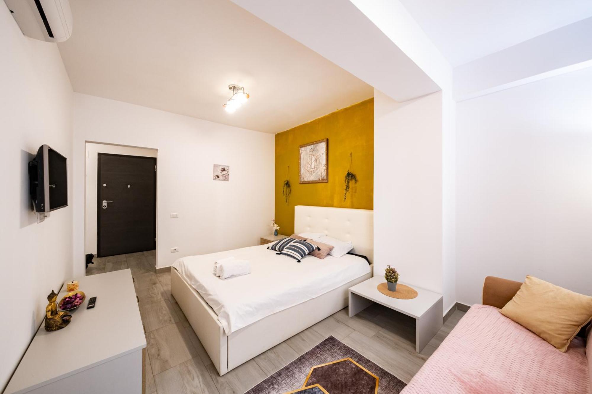 The Golden Studio - With Free Gym Bükreş Dış mekan fotoğraf